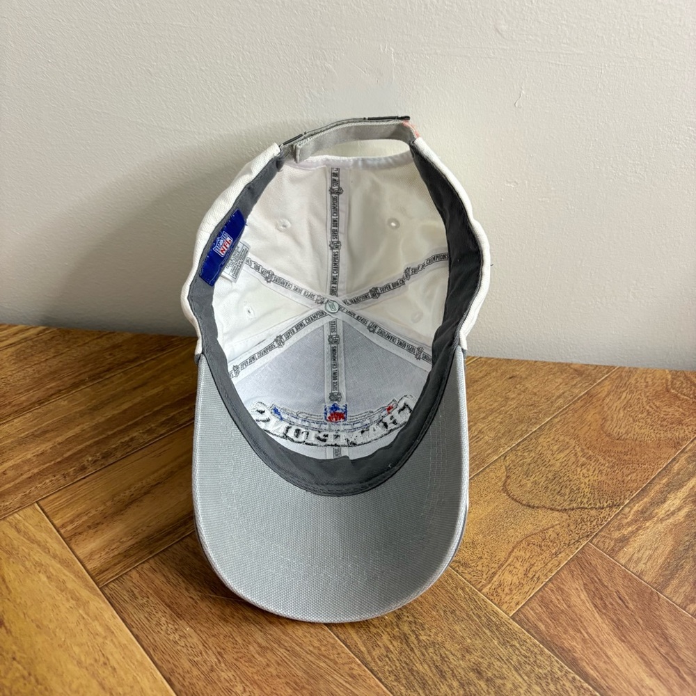 Reebok Gray White Champion Hat Steelers 2006 Super Bowl Superbowl football nfl - Picture 6 of 8